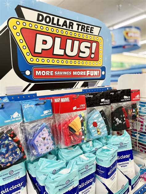 dollar tree with plus section